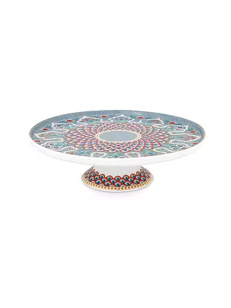 PIP STUDIO | Tortenplatte mit Fuss Mini 21cm FLOWER FESTIVAL Light Blue | 
